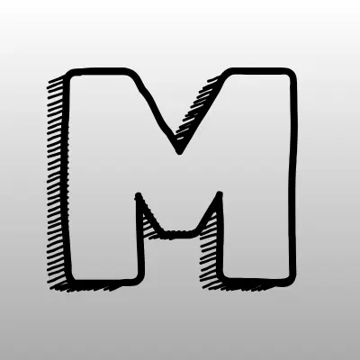 Магазин канцтоваров, лого-визитка