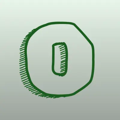 ОКО, салон оптики, лого-визитка